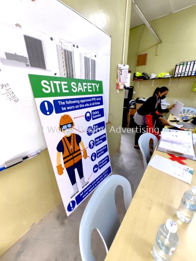 Custom Safety Signage Tanda Keselamatan | Workplace Factory Construction Site Industrial Hazard Emergency OSHA Warning Kilang Sign | Wholesale Manufacturer Supplier Installer | Malaysia