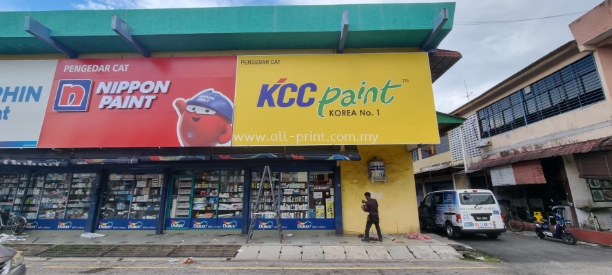 KCC Paint (Taman Chi Leung) - Giant Billboard Signboard