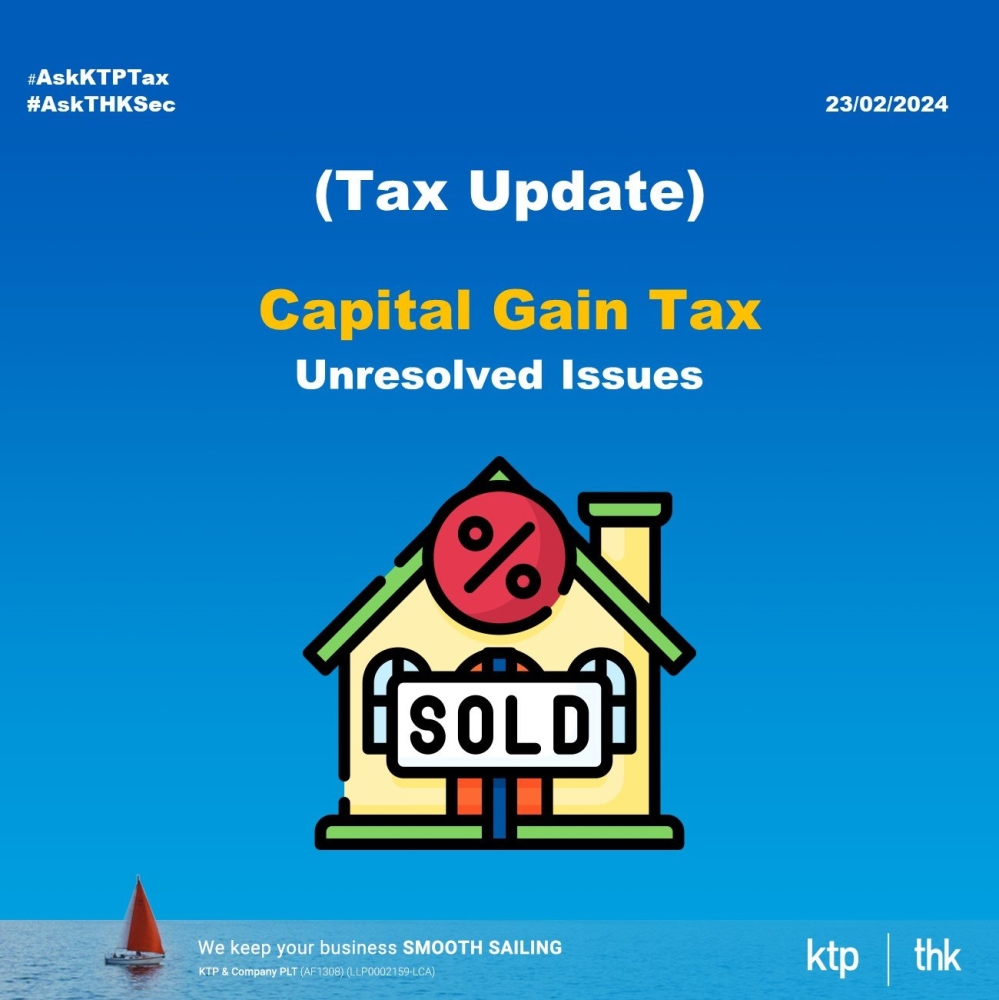 Capital Gain Tax: Unresolved Questions