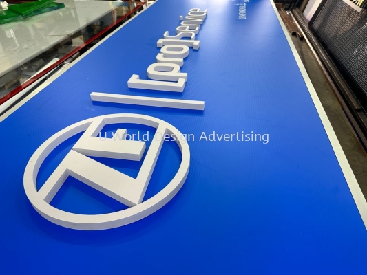 3D Box Up Logo and Lettering Company Factory Signboard with Metal Frame Manufacturer Supplier Installer Malaysia