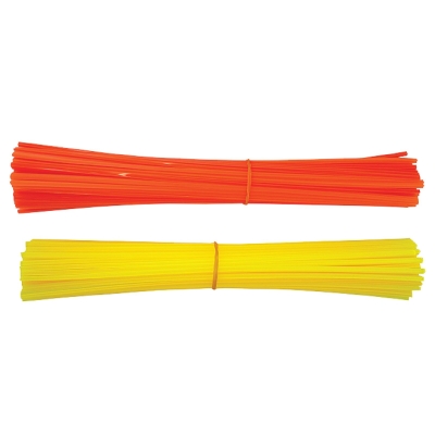 12 Inches x 2.6mm Red/Yellow Grass Trimmer/ Nylon Brush cutter Trimmer Strimmer Line Cord String Wire - 00579W & 00579Y