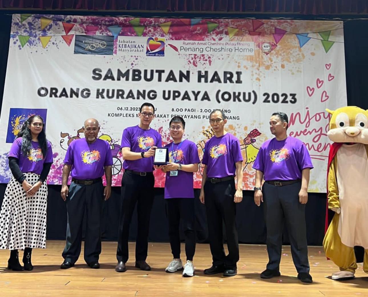 Hari Memyambut OKU 2023，槟城华企商会呼吁社会关注特殊需求人士