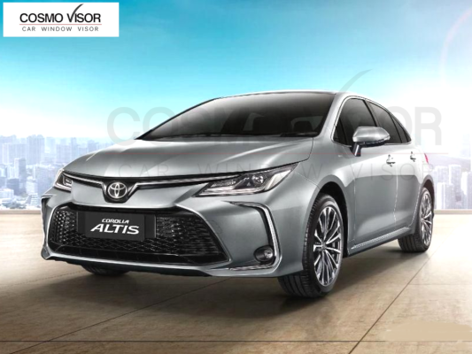 TOYOTA COROLLA / ALTIS ( E210 ) SEDAN 2019 - ABOVE = COSMO DOOR VISOR