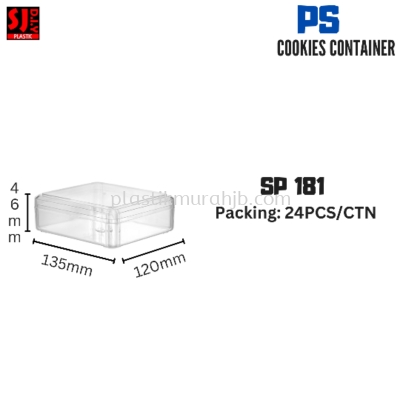 SP 181 PS COOKIES CONTAINER 