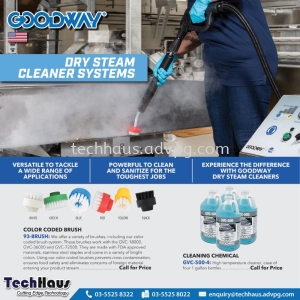 Goodway Dry Steam Cleaner Systems