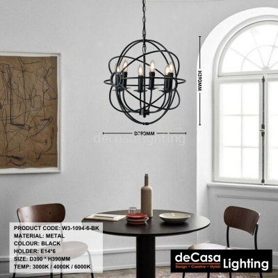 CREATIVE VINTAGE PENDANT LIGHT (W3-1094)