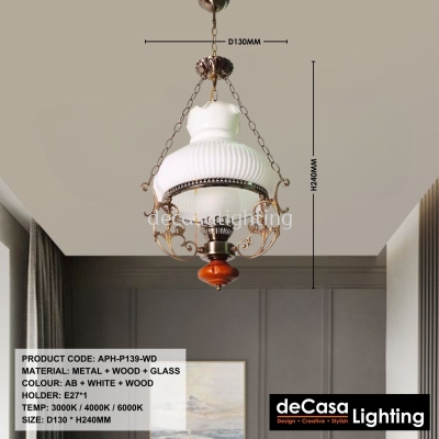 EUROPEAN CLASSIC  PENDANT LIGHT (APH-P139)