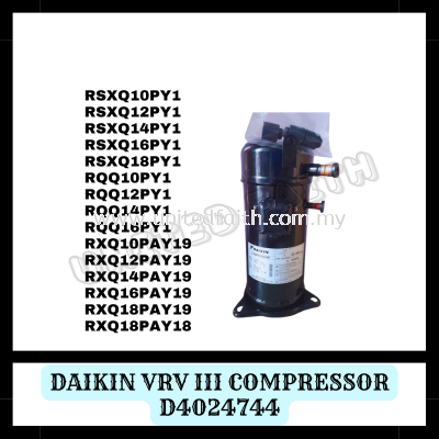 Daikin VRV III Compressor