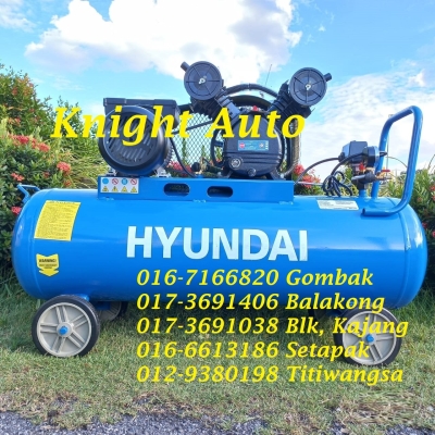 Hyundai HD150SL 3HP 150Liter 8Bar Air Compressor J003