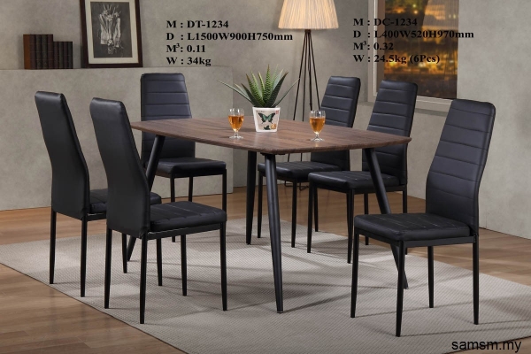 Dining Set - SL-DT1234+C1234