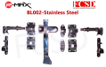 BL-002-S Stainless Steel Door Lock Set