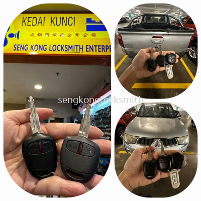 Duplicate Mitsubishi Triton car key controller
