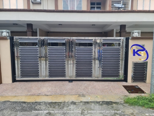 Pintu Pagar Sistem Tanpa Jejak