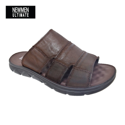 MEN SLIDE IN LEATHER SANDAL (MA 7045-CF) (PA.X)