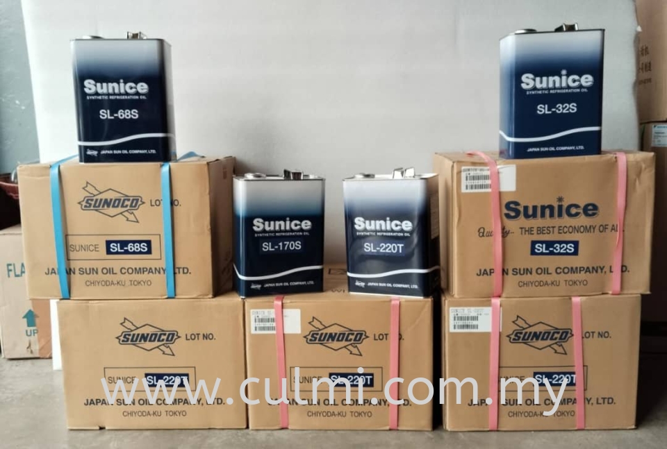 SUNICE Synthetic Refrigeration Oils (JAPAN)