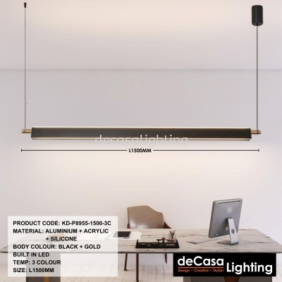 MODERN LONG LED DESIGNER PENDANT LIGHT (KD-P8955-1500)