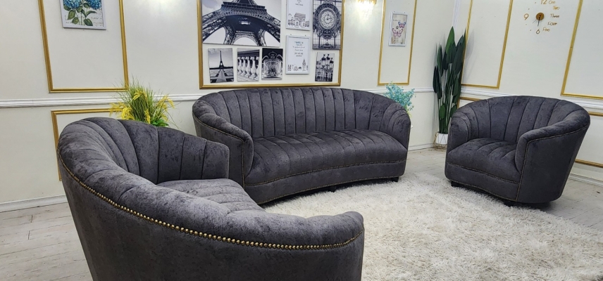 extra large curve shell sofa 