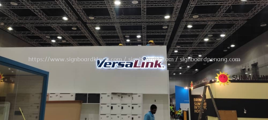 Versalink 3D EG Box Up Backlit Lettering At KLCC Kuala Lumpur 