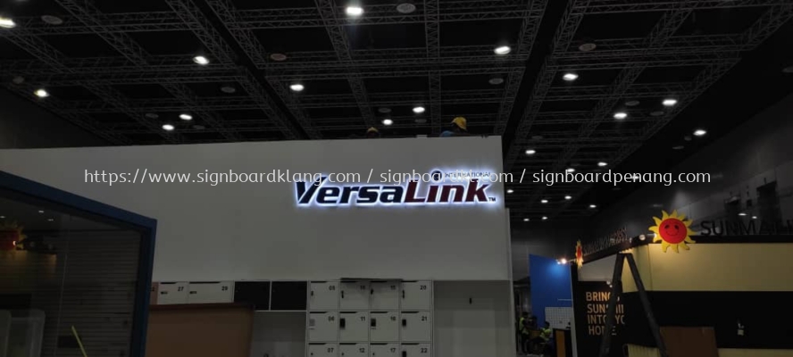 Versalink 3D EG Box Up Backlit Lettering At KLCC Kuala Lumpur 