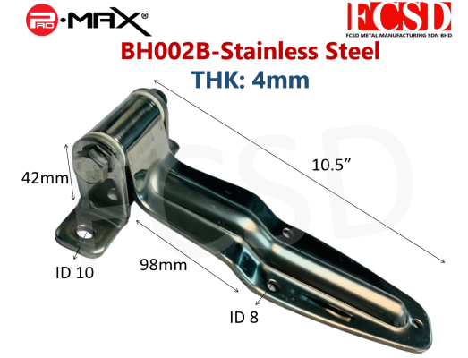 BH-002B Stainless Steel Hinge 10.5