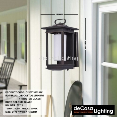 OUTDOOR WALL LIGHT (O2-WD3002)