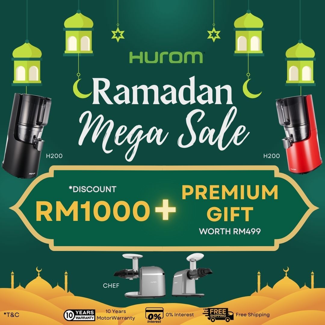 🌙 Hurom Ramadan Sales is Back!! 🎁