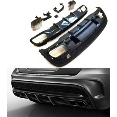 Mercedes benz gla x153 gla45 rear diffuser