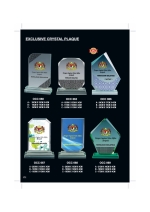 EXCLUSIVE CRYSTAL PLAQUE OCC060- OCC069