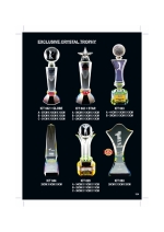 EXCLUSIVE CRYSTAL TROPHY ICT042 - ICT063