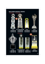 EXCLUSIVE CRYSTAL TROPHY ICT015 - ICT046