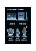 EXCLUSIVE DIAMOND PLAQUE AWARD IDG001 - IDG010