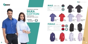 UZON SILKA COTTON  CORPORATE UNIFORM SC01 SC02