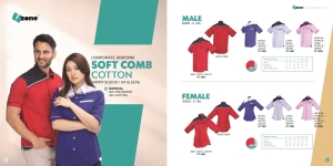 UZON SOFT COMB COTTON SHIRT FC38  FC39