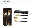 Cutlery Set 57 Cutlery / Straw Set Household