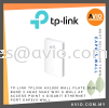 TP-LINK Tplink AX1800 Wall Plate Dual Band 2.4GHz 5GHz Wifi 6 Wall AP Access Point 4 Gigabit Ethernet Port EAP615-Wall EAP ACCESS POINT TP-LINK