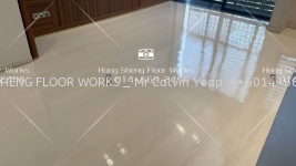 Wood Flooring _ White Color Coating 