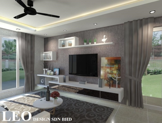 Living Hall Design - Johor Bahru