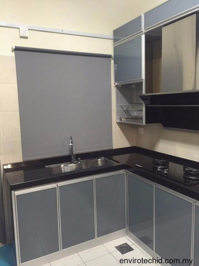 Kabinet Dapur Pintu Kaca 3G - Cheras / Kajang