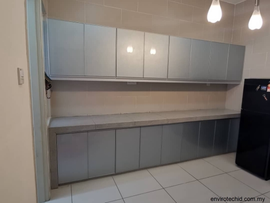 Kabinet Dapur Pintu Kaca 3G - Cheras / Kajang