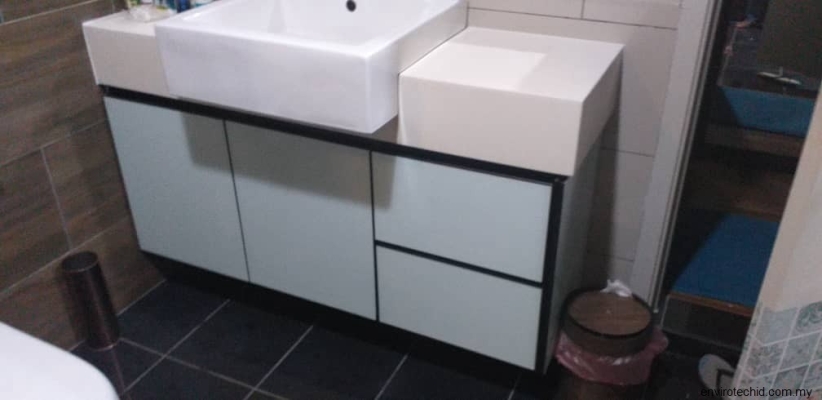 Kabinet Vanity Bilik Mandi - Cheras