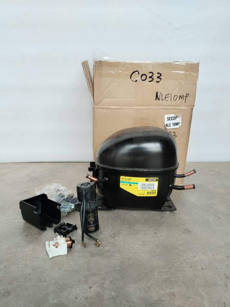 SECOP COMPRESSOR NL10MF 105G 6885 WITH SERVICE KIT (R134A) - 220-240V/50HZ