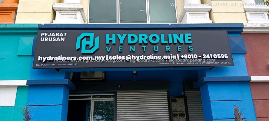 RETAIL 3D BOX UP LETTERING SIGNBOARD MAKER AT SUBANG, SELANGOR