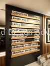 Custom-made Cafe Bar Restaurant Menu Acrylic Sign Signage at Klang Valley, Selangor, KL, Bandar Botanik, Shah Alam, Petaling Jaya, Shopping Mall, TTDI, Subang Jaya, Glenmarie, Damansara, Connaught, Cheras, Bangsar, Taman Universiti, Sunway, Bukit Tinggi ACRYLIC DISPLAY SYSTEM