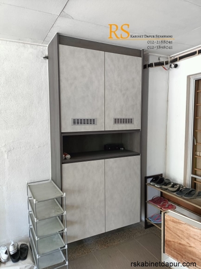 Built-in Shoe Cabinet Design - Seremban