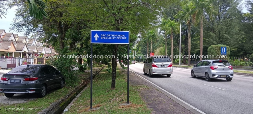 Road Side Direction Signage Custom Made At Klang Kuala Lumpur