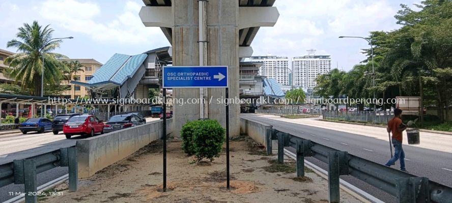 Road Side Direction Signage Custom Made At Klang Kuala Lumpur