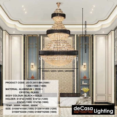 HIGH CEILING MODERN CRYSTAL LIGHT (CL2011)