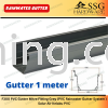 PVC GUTTER PIPE 1METER ˮ 