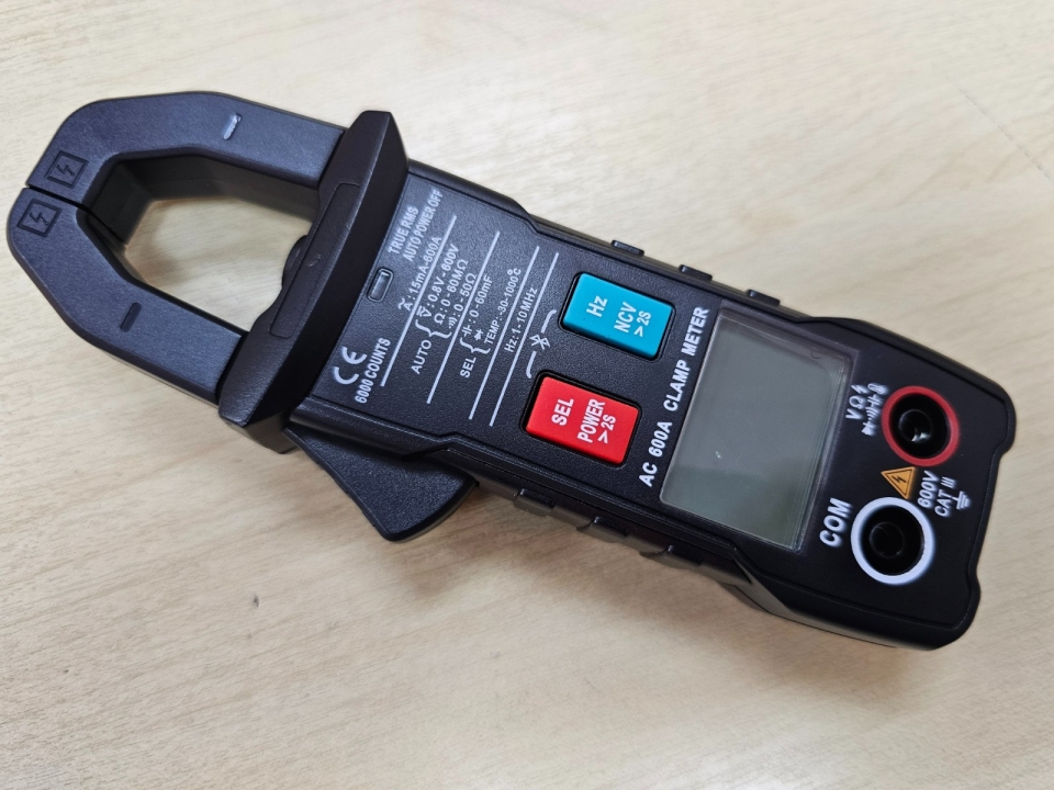 TRUE RMS AC 600A DIGITAL SMART CLAMP-METER (BLUETOOTH)