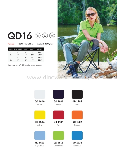 Polo T-Shirt Quick Dry QD16